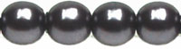Round Beads 4mm (loose) : Pearl Coat - Purple