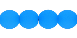 Round Beads 4mm : Neon Electric Blue