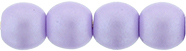 Round Beads 4mm (loose) : Powdery - Pastel Purple