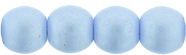 Round Beads 4mm (loose) : Powdery - Pastel Blue