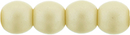 Round Beads 4mm (loose) : Powdery - Beige