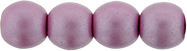 Round Beads 4mm (loose) : Powdery - Lavender