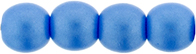 Round Beads 4mm (loose) : Powdery - Lt Blue
