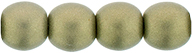 Round Beads 4mm (loose) : Powdery - Antique Gold