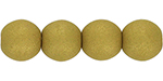 Round Beads 4mm (loose) : Golden Olive