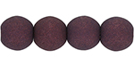 Round Beads 4mm (loose) : Deep Plum