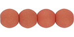 Round Beads 4mm (loose) : Terracotta Blaze