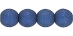 Round Beads 4mm (loose) : Cobalt Glaze