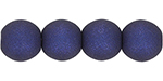 Round Beads 4mm (loose) : Moonlight Blue