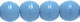 Round Beads 4mm (loose) : Opaque Lt Blue