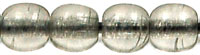 Round Beads 4mm (loose) : Lt Black Diamond