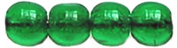 Round Beads 4mm (loose) : Green Emerald