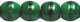 Round Beads 4mm (loose) : Opaque Green w/Black