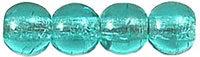 Round Beads 4mm (loose) : Dk Teal