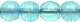 Round Beads 4mm (loose) : Milky Aquamarine