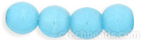 Round Beads 4mm (loose) : Blue Turquoise