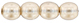 Round Beads 4mm (loose) : Transparent Pearl - Hazelwood