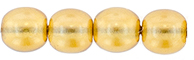 Round Beads 4mm (loose) : Transparent Pearl - Sepia
