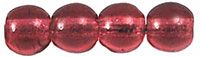 Round Beads 4mm (loose) : Fuchsia