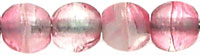 Round Beads 4mm (loose) : Crystal/Pink