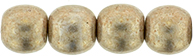 Round Beads 4mm (loose) : ColorTrends: Saturated Metallic Hazelnut