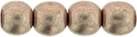 Round Beads 4mm (loose) : ColorTrends: Saturated Metallic Pale Dogwood