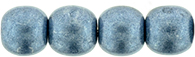 Round Beads 4mm (loose) : ColorTrends: Saturated Metallic Niagara