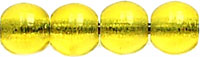 Round Beads 4mm (loose) : Lemon