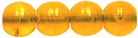 Round Beads 4mm (loose) : Milky Yellow