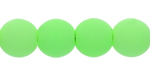 Round Beads 4mm (loose) : Bondeli Lime