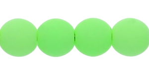 Round Beads 4mm (loose) : Bondeli Lime