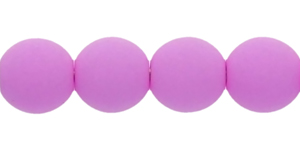 Round Beads 4mm (loose) : Bondeli Magenta