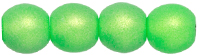Round Beads 4mm (loose) : Neon Green