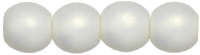 Round Beads 4mm (loose) : Neon White