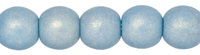 Round Beads 4mm (loose) : Neon Ice Blue