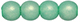 Round Beads 4mm (loose) : Neon Seafoam