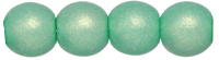 Round Beads 4mm (loose) : Neon Seafoam