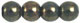 Round Beads 4mm (loose) : Turqoise - Bronze Picasso