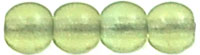 Round Beads 4mm (loose) : Matte - Olivine