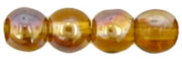 Round Beads 4mm : Dk Topaz - Celsian