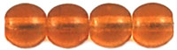 Round Beads 5mm (loose) : Dk Topaz