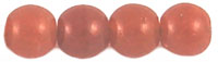 Round Beads 5mm (loose) : Brown Caramel