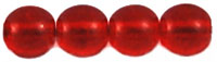 Round Beads 5mm (loose) : Siam Ruby