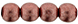 Round Beads 6mm (loose) : ColorTrends: Saturated Metallic Grenadine
