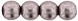 Round Beads 6mm (loose) : ColorTrends: Saturated Metallic Almost Mauve