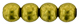 Round Beads 6mm (loose) : ColorTrends: Saturated Metallic Meadowlark