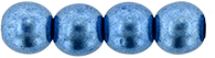 Round Beads 6mm (loose) : ColorTrends: Saturated Metallic Little Boy Blue