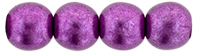 Round Beads 6mm (loose) : ColorTrends: Saturated Metallic Spring Crocus