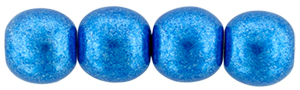 Round Beads 6mm (loose)  : ColorTrends: Saturated Metallic Nebulas Blue
