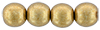 Round Beads 6mm (loose)  : ColorTrends: Saturated Metallic Ceylon Yellow